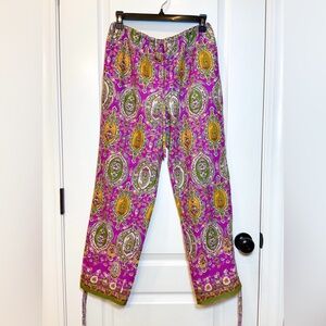 Ralph Lauren Paisley Pajama Lounge Pants M